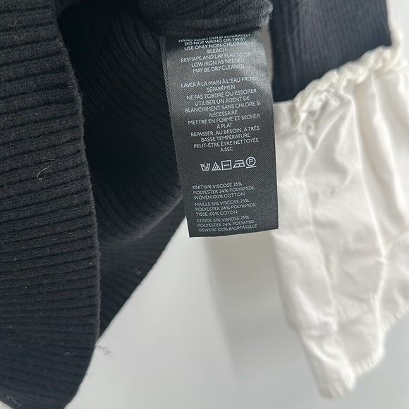 Anthropologie Maeve Bell‎ Sleeve Sweater Black Small - Picture 7 of 9